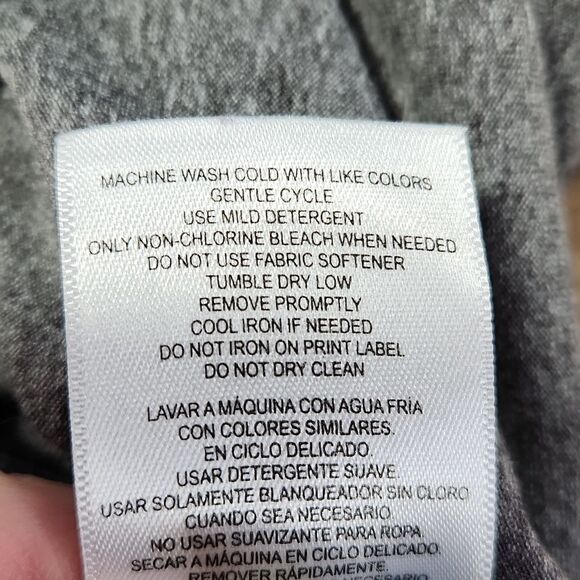 💜32 Degrees Heathered Blue & Gray Short Sleeve Top Youth Large - Picture 9 of 9